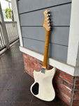 Full shot of backside of High Spirit Guitars Red Tail