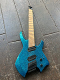 Ormsby Goliath 7-String Sparkle electric guitar, roasted maple neck 
