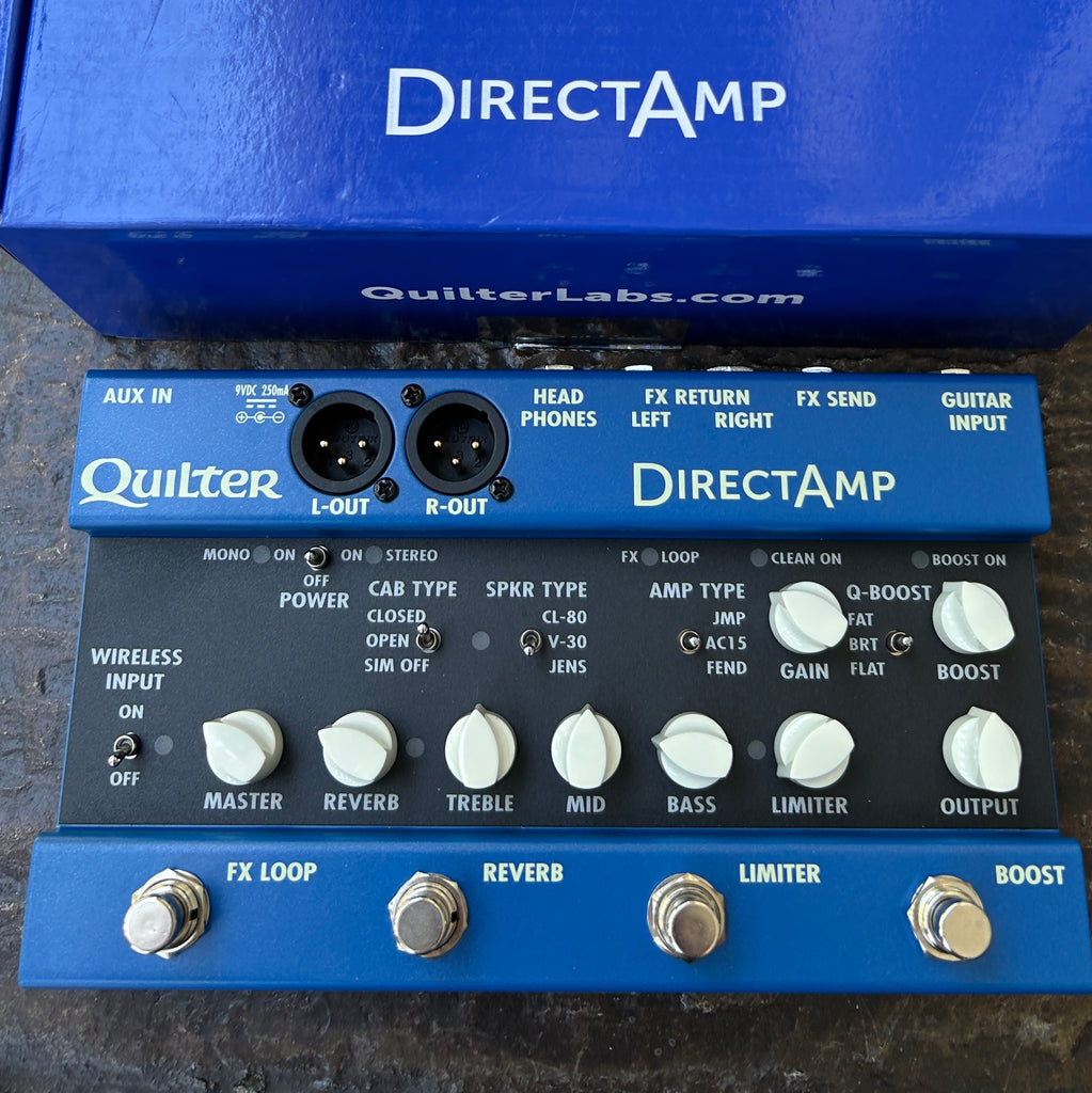 Quilter Labs DirectAmp Stereo Amp Simulator – Moze Guitars
