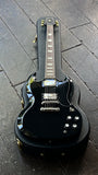 2004 Epiphone Elitist 61' SG black finish electric guitar with chrome hardware, rosewood fretboard 