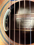 Closeup of sound hole with LR Baggs hardware