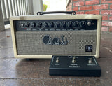PRS DGT 15 David Grissom 15-watt Head Blonde Tolex amplifier