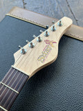 Jerry Jones Master Sitar Black Crackle