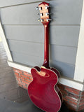 Full shot of backside 1998 Gretsch Tennessee Rose