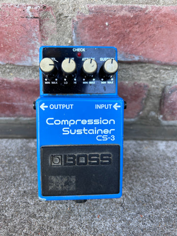 Boss Compression Sustainer CS-3 Pedal