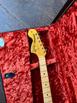 Headstock shot of 1994 Fender Japan Stratocaster ( Left Handed Jimi Hendrix)