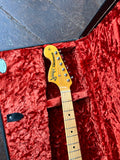 Headstock shot of 1994 Fender Japan Stratocaster ( Left Handed Jimi Hendrix)