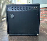 Yamaha Soldano T100C 2-Channel 100-Watt 1x12" Amplifier  black tolex, black grill cloth with black control panel