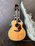 Takamine 12-String GJ72CE inside included hardshell case