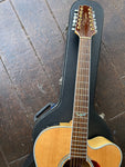 Neck and headstock shot for Takamine 12-String GJ72CE