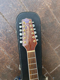Headstock closeup for Takamine 12-String GJ72CE