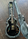 2021 Epiphone Sheraton II Pro black electric guitar archtop, gold hardware