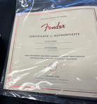 Certificate of Authenticity for 2019 Fender American Performer Telecaster