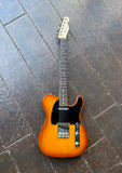 Penny color Telecaster, with black pickguard two pickups, maple neck , fender headstock (maple)