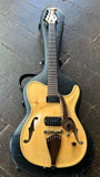 Kelley Meyer Montarado Guitars Viola 2017 - Natural small body jazz guitar with wenge tailpiece and fretboard