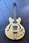 2020 Epiphone Casino, natural finish, chrome hardware and pick-ups, rosewood fretboard with black headstock