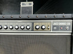 Close up Jazz Chorus 120 with footswitch, knobs