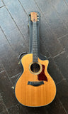 1996 Taylor Custom
Employee Custom Built, spruce top, rosewood neck and fretboard with rosewood neck

