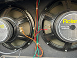 Roland speakers closeup 