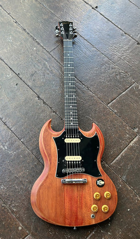 2004 Gibson SG Faded, red faded satin finish, with ebony fretboard, black headstock