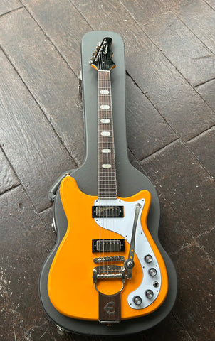 2022 Epiphone 150th Anniversary Crestwood Custom, California Coral, laurel fretboard, black headstock