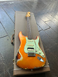 2017 Fender Custom Shop Dale Wilson 1960's Stratocaster Heavy Relic Tangerine burst, rosewood fretboard