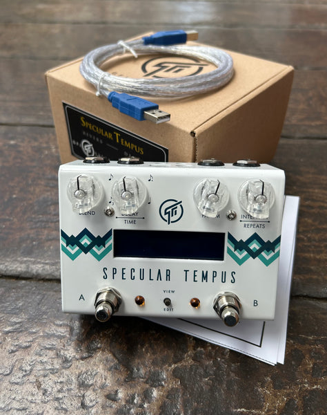 ギター GFI System Specular Tempus GFI System Specular Tempus Reverb/Delay Pedal – Chicago