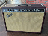 Fender '65 Deluxe Reverb 1x12" 22-watt Tube Combo Amp - Wine Red
