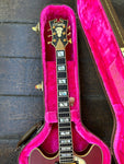 D'Angelico Deluxe DC Matte Wine