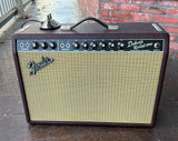 Fender '65 Deluxe Reverb 1x12" 22-watt Tube Combo Amp - Wine Red