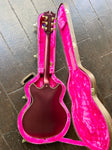 D'Angelico Deluxe DC Matte Wine