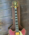 D'Angelico Deluxe DC Matte Wine