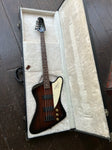 Epiphone Thunderbird bass, sunburst with white pick guard, rosewood fretboard, black headstock