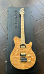 Ernie Ball Music Man Axis Super Sport HH Tremolo, flame maple natural top with male fretboard and headstock