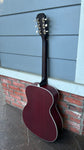 Aria 101UP Urban Player Series "OM" Orchestra Model  - Stained Red