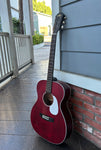Aria 101UP Urban Player Series "OM" Orchestra Model  - Stained Red