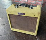 Fender Bronco 2-Channel 15-Watt 1x8" Solid State amplifier, tweed with brown grill cloth 
