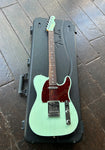 Fender Ultra Luxe Telecaster, Rosewood Fingerboard, Transparent Surf Green