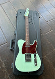 Fender Ultra Luxe Telecaster, Rosewood Fingerboard, Transparent Surf Green