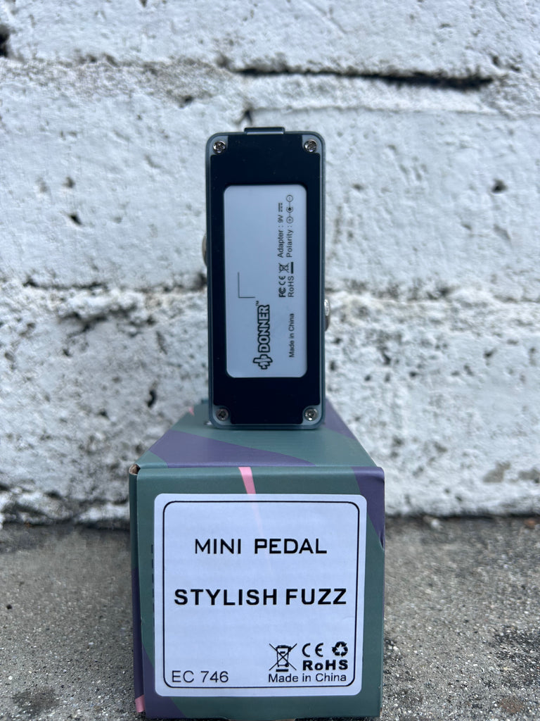 Donner Stylish Fuzz Pedal Moze Guitars