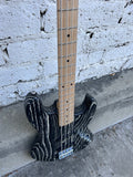 Michael Kelly Element 4 Electric Bass - Zebra