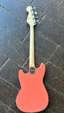 Squier Sonic Bronco Bass - Tahitian Coral with Maple Fingerboard