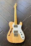 Squier Classic Vibe '70s Telecaster Thinline- Natural finish, neck and headstock in maple