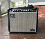Music Man 110 RD Fifty, black tolex, grey grill cloth with black two button footswitch
