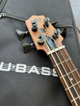 Journeyman Acoustic-Electric U•BASS with F-Holes (Mahogany)