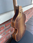 Tim Whitehouse Custom Walnut Hofner Style bass