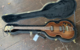 Tim Whitehouse Custom Walnut Hofner Style bass