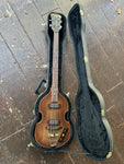 Tim Whitehouse Custom Walnut Hofner Style bass