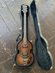 Tim Whitehouse Custom Walnut Hofner Style bass