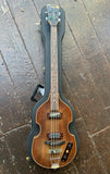 Tim Whitehouse Custom Walnut Hofner Style bass